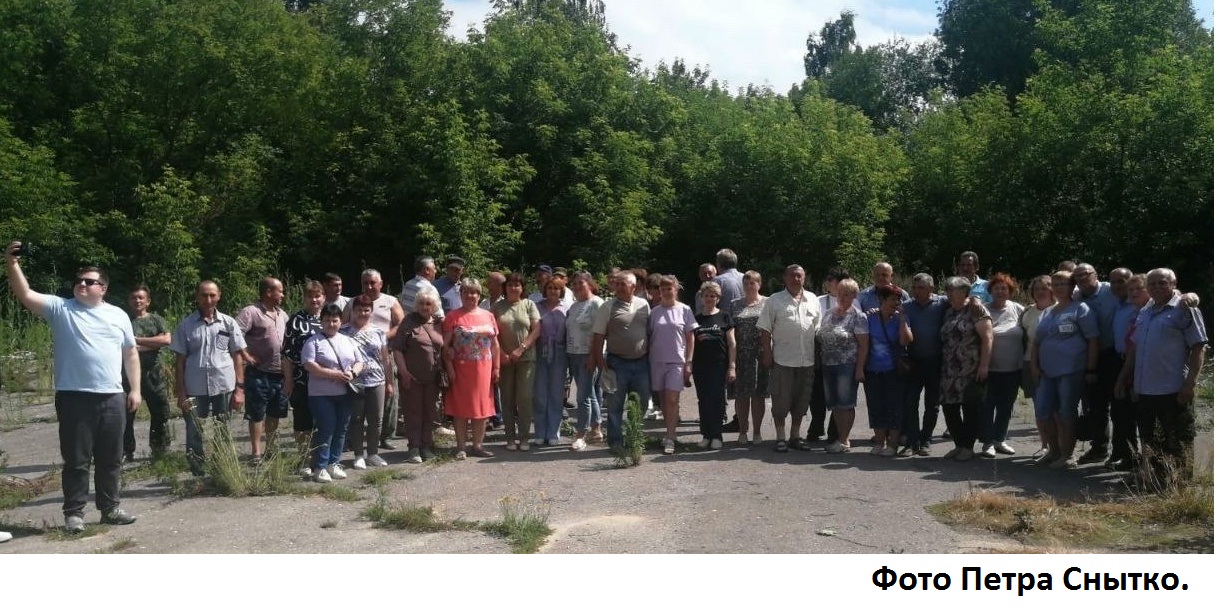 Сегодня, 12 июля,  в красногорском селе Заборье Брянщины отшумел «базар»