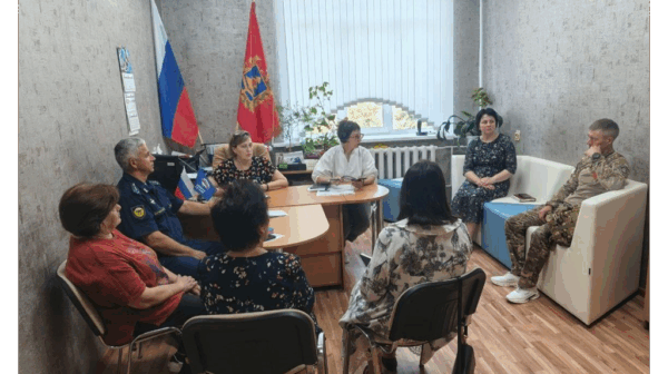 В брянском Сураже состоялось первое заседание клуба «С заботой о СВОих»