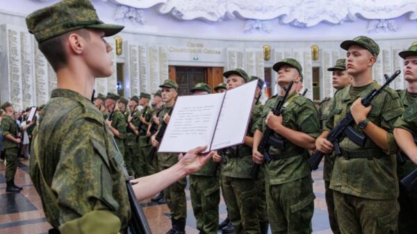Новобранцы Преображенского полка из брянского региона приняли присягу в Москве