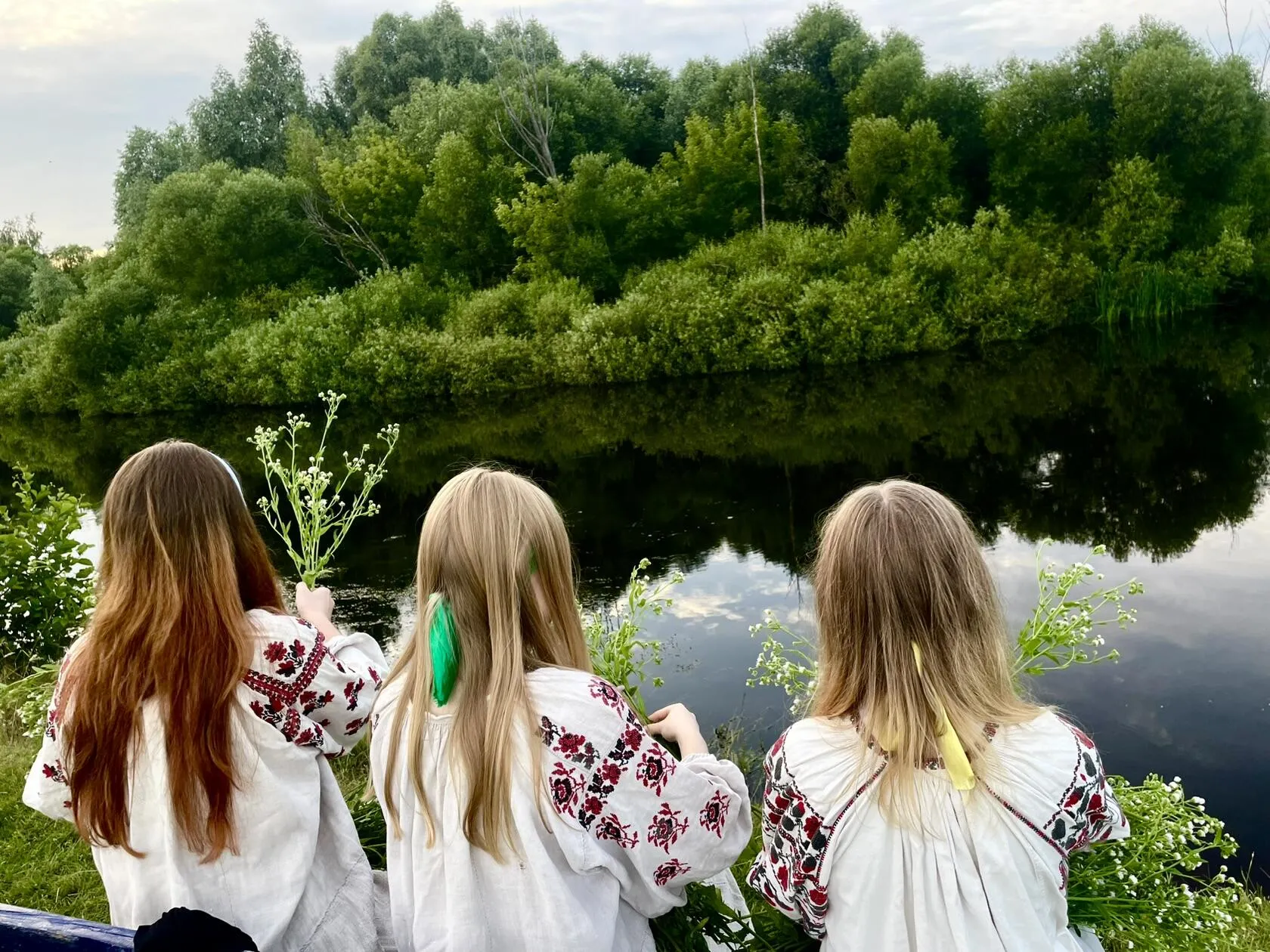 Празднике Ивана Купалы на брянской Красногорщине