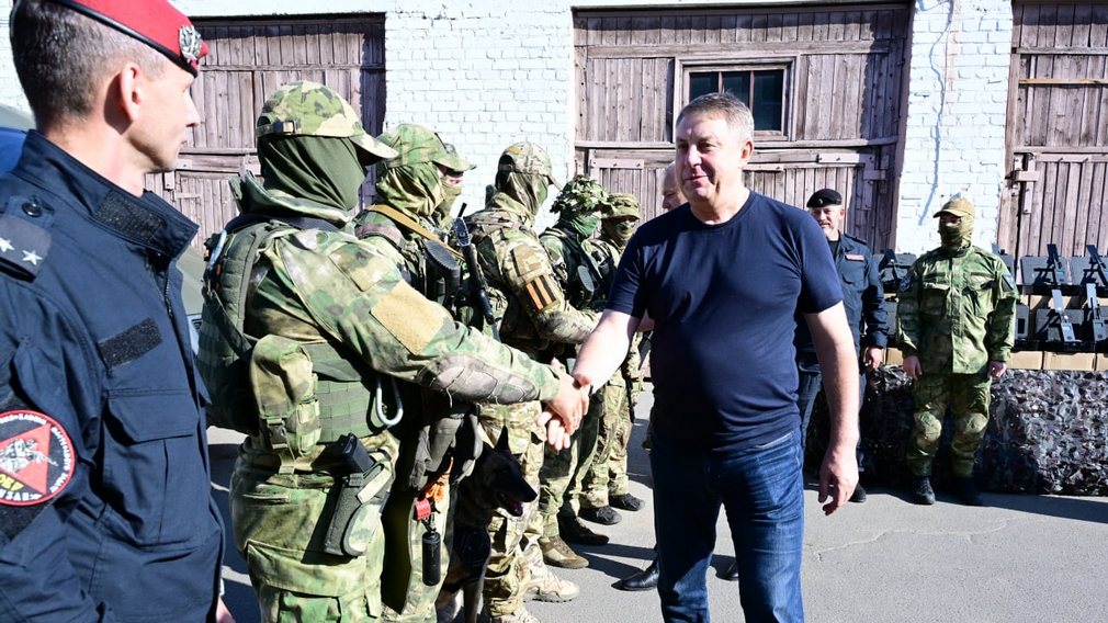 Защитникам Брянщины передали партию спецтехники