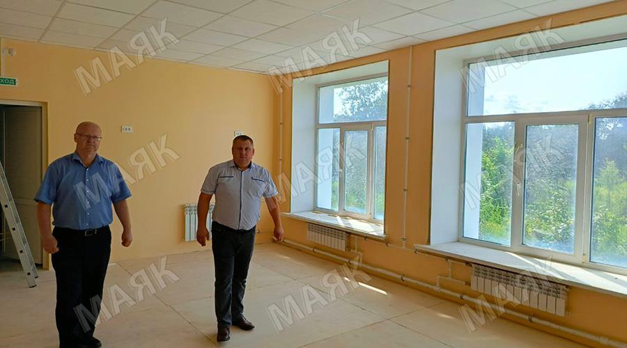 в брянском Новозыбкове подходит к завершению капремонт детского сада №10