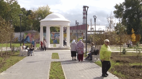 Любимое место отдыха горожан в брянских Клинцах вновь ожило после обновления