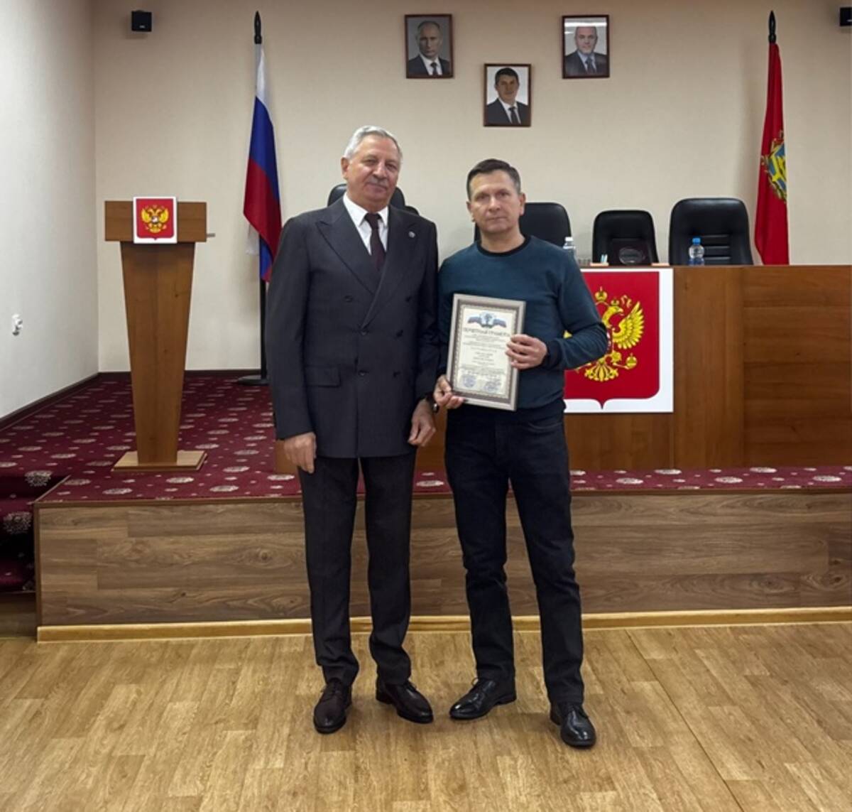 В брянском Стародубе чествовали лучших работников дорожного хозяйства