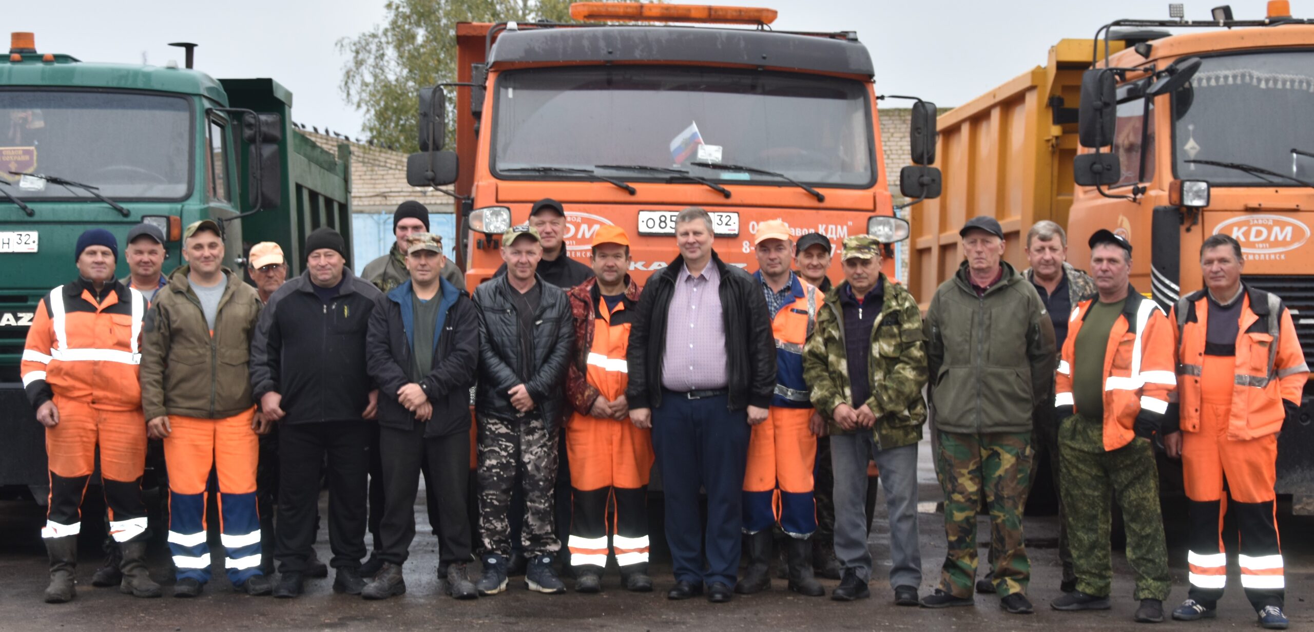 Труд красногорских работников дорожного хозяйства Брянщины у всех на виду