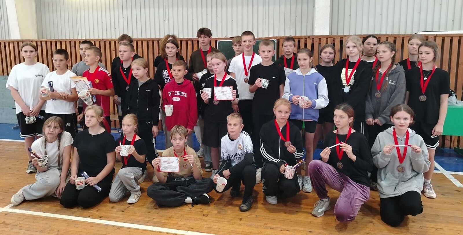 В брянской Красной Горе прошёл единый день сдачи нормативов ГТО