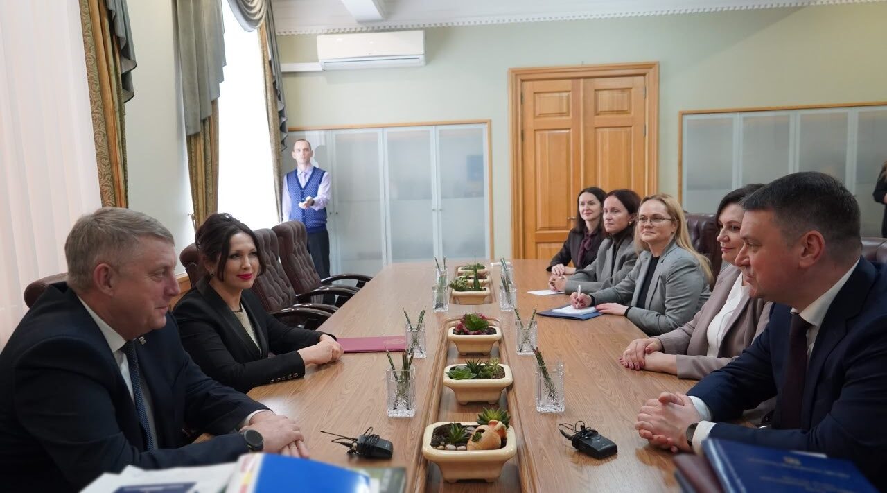 Глава Брянщины Александр Богомаз встретился с председателем соцфонда РФ Сергеем Чирковым