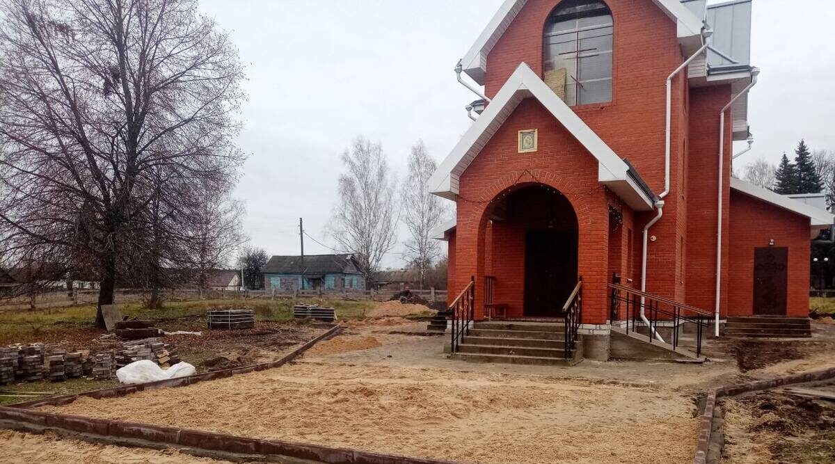 В Суземском районе Брянщины строятся и благоустраиваются храмы