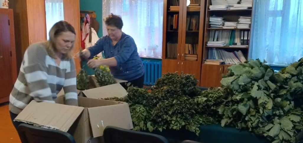 Брянские красногорцы для наших защитников