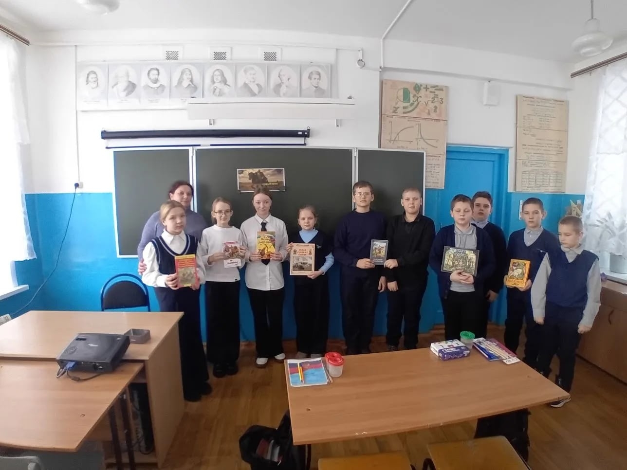 Школьникам брянской Красногорщины о героях русских былин