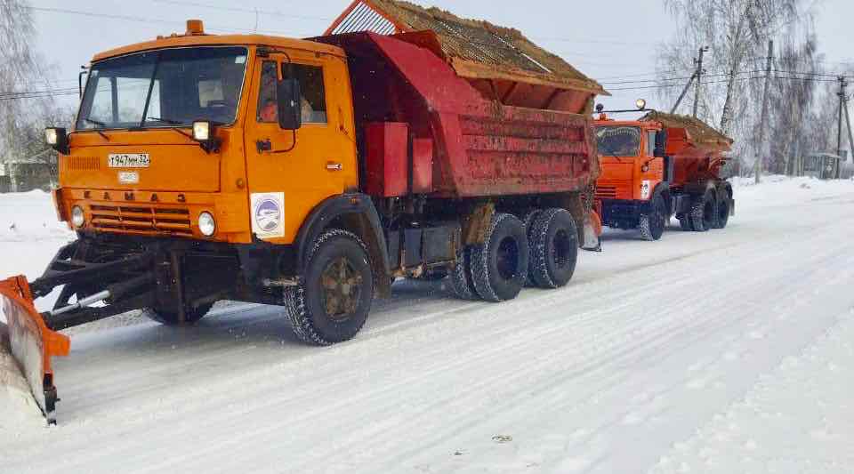 На Брянщине продолжают ликвидировать последствия снегопада