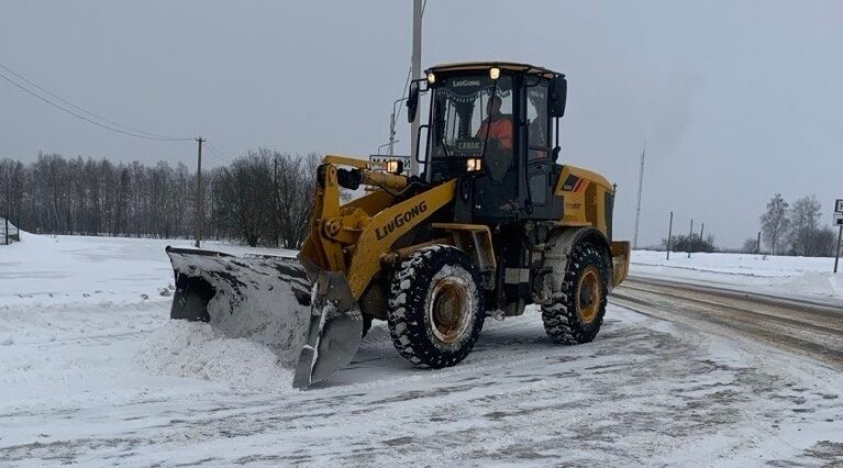 В брянском регионе от снега очищено 6,8 тыс. км дорог