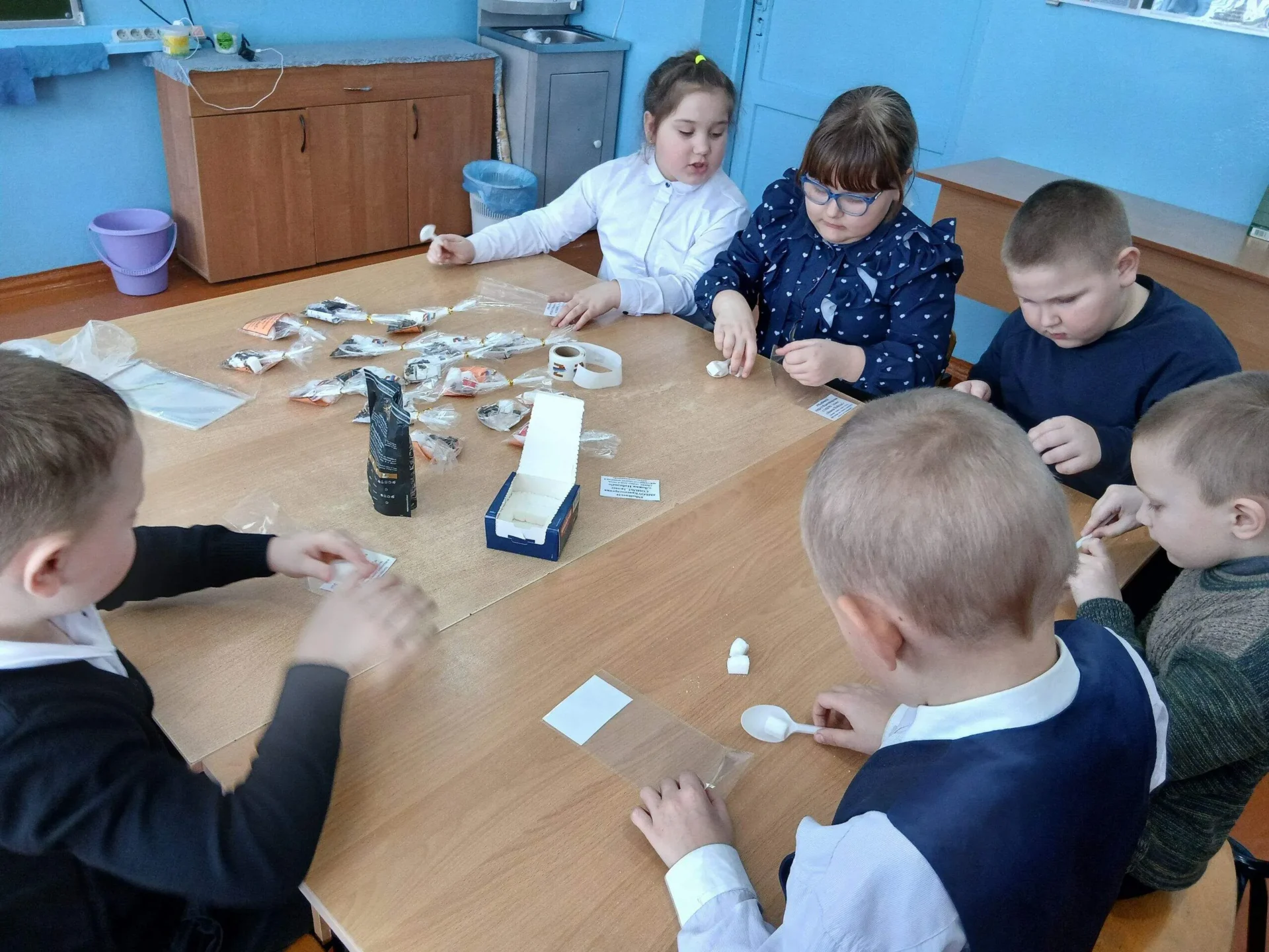 Красногорские школьники Брянщины приняли участие в акции «Ложка Победы»