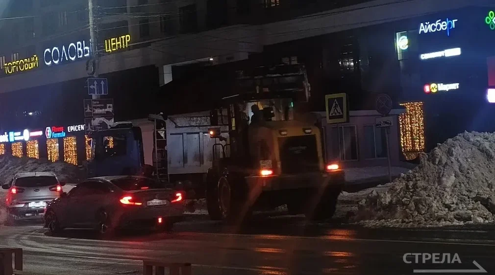 С улиц Брянска за сутки было убрано 486 тонн снега