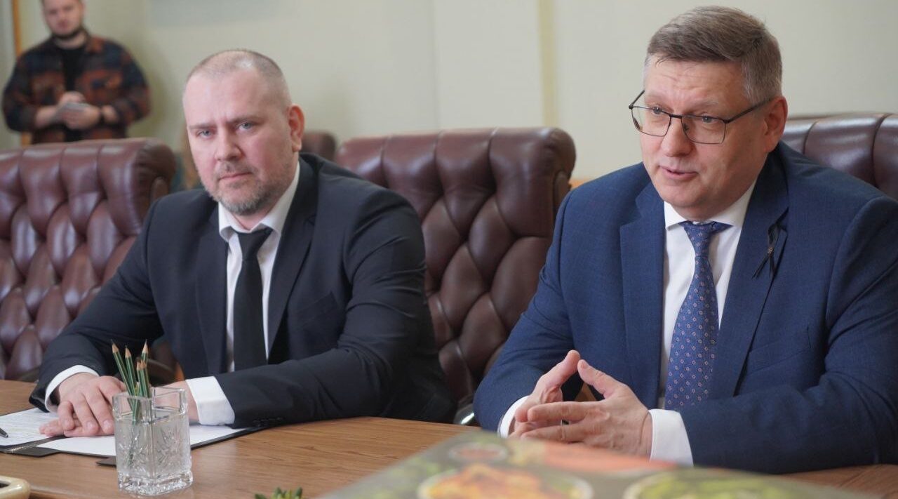 Глава Брянщины Александр Богомаз встретился с представителями АО «Россельхозбанк»