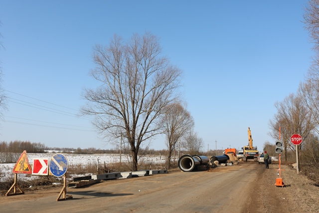 Весенние заботы красногорских дорожников Брянщины