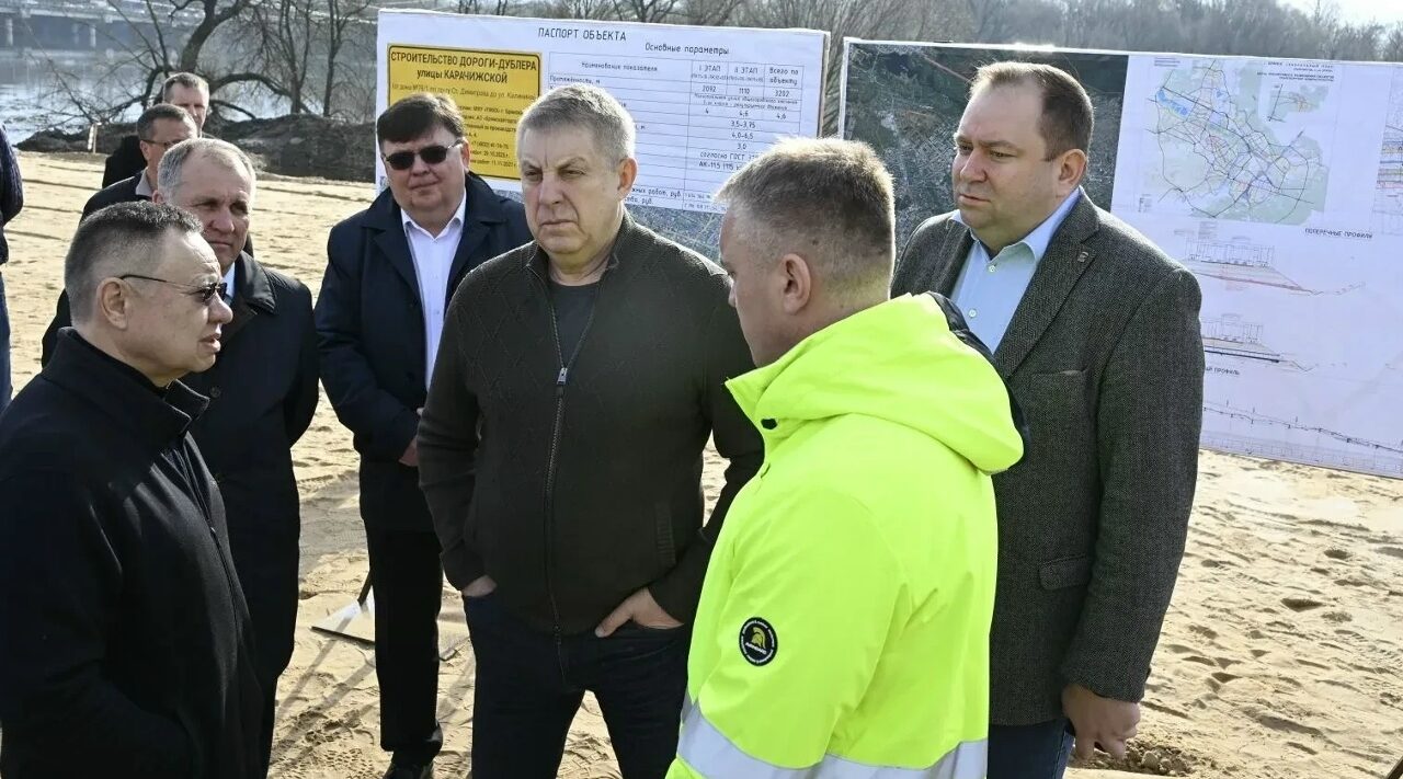 Брянщину с рабочим визитом посетил министр строительства и ЖКХ РФ Ирек Файзуллин