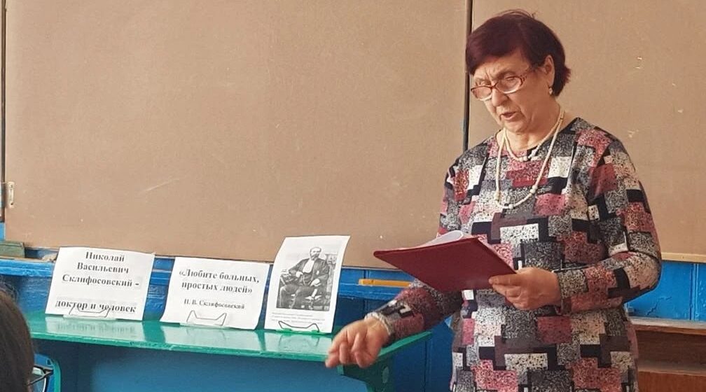 Познавательная беседа на тему» 35 вопросов о здоровье » для любовшанских  школьников брянской Красногорщины