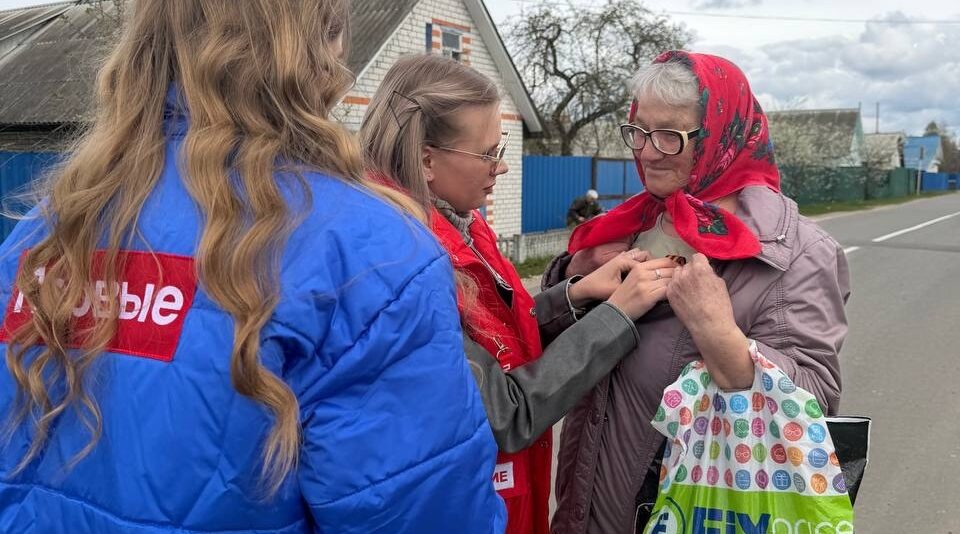 Красногорские школьники Брянщины присоединились к акции «Георгиевская ленточка»