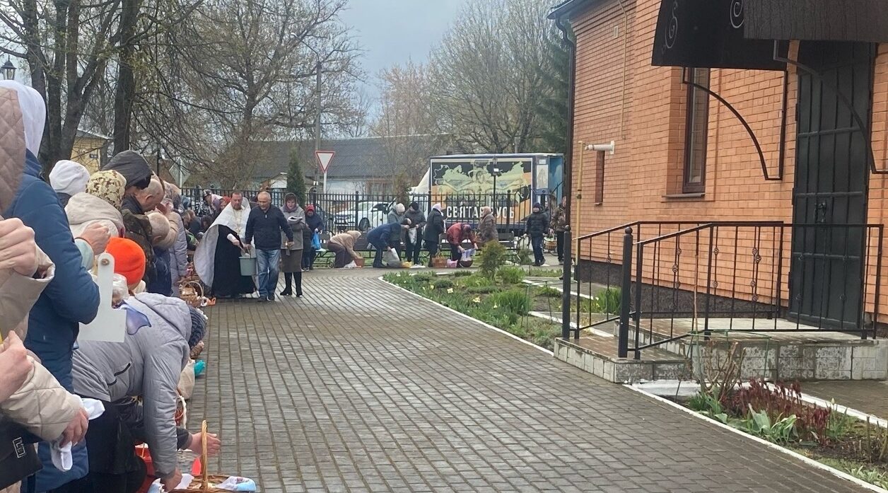 Брянские красногорцы встретили Светлую Пасху