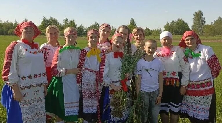 В красногорском селе Яловка Брянщины прошёл обрядовый праздник