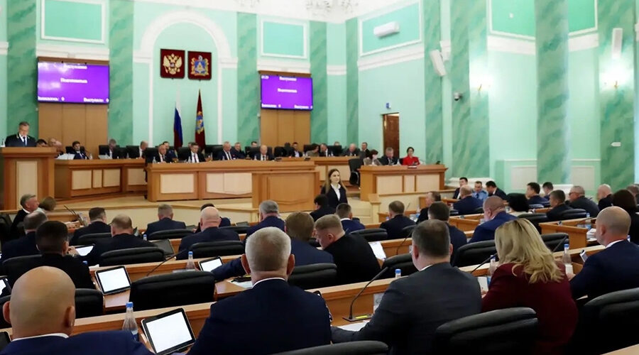 В Брянске состоялось очередное заседание облдумы