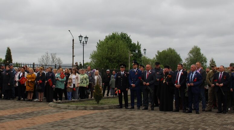 В Красногорском районе Брянщины проходят мероприятия, посвящённые 81-й годовщине Великой Победы