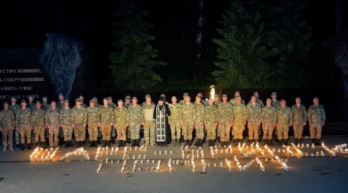 Бойцы «БАРС-Брянск» присоединились к акции «Свеча памяти»