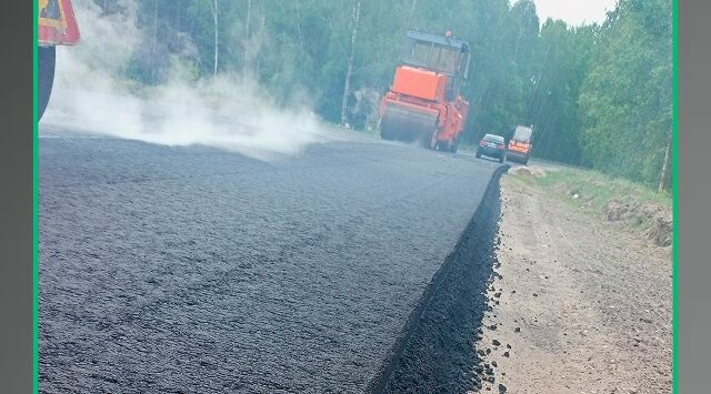 На Брянщине продолжается ремонт участка автодороги Унеча — станция Рассуха — Лизогубовка