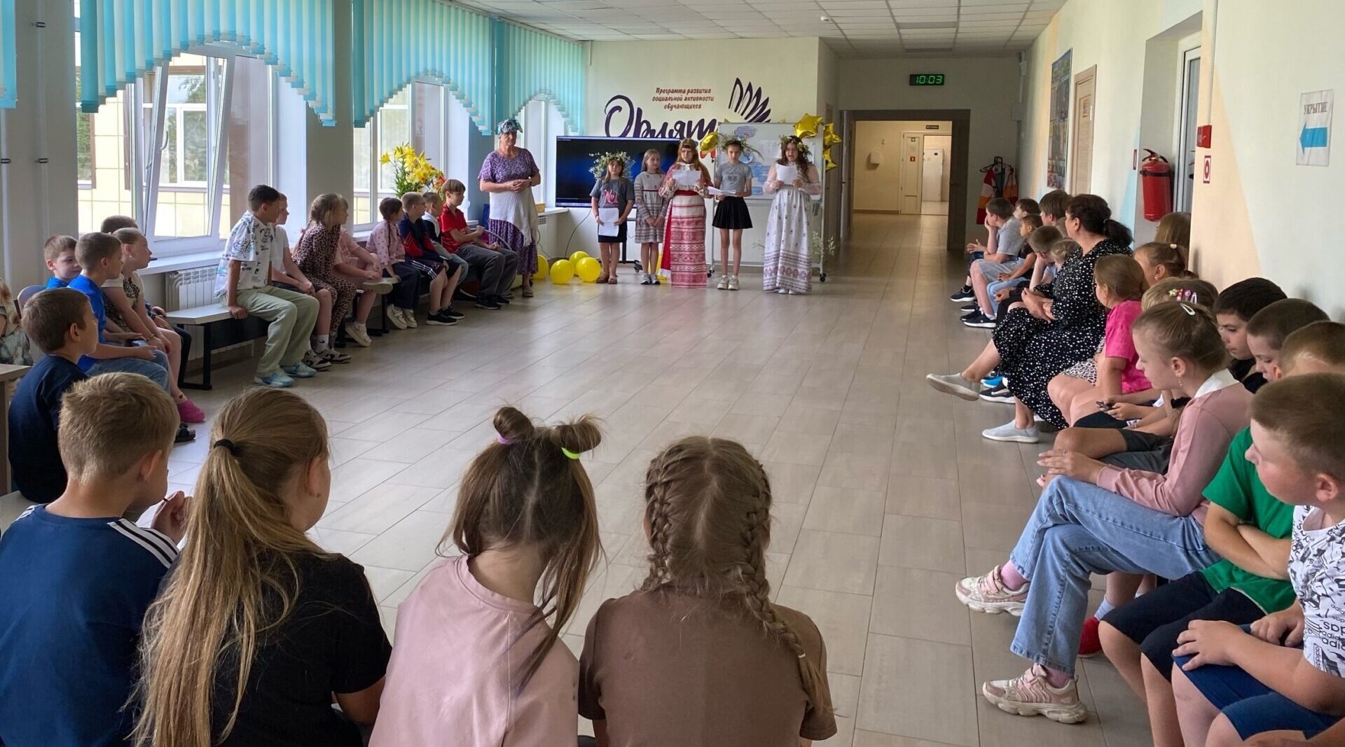 В красногорской школе Брянщины прошел праздник Ивана Купала