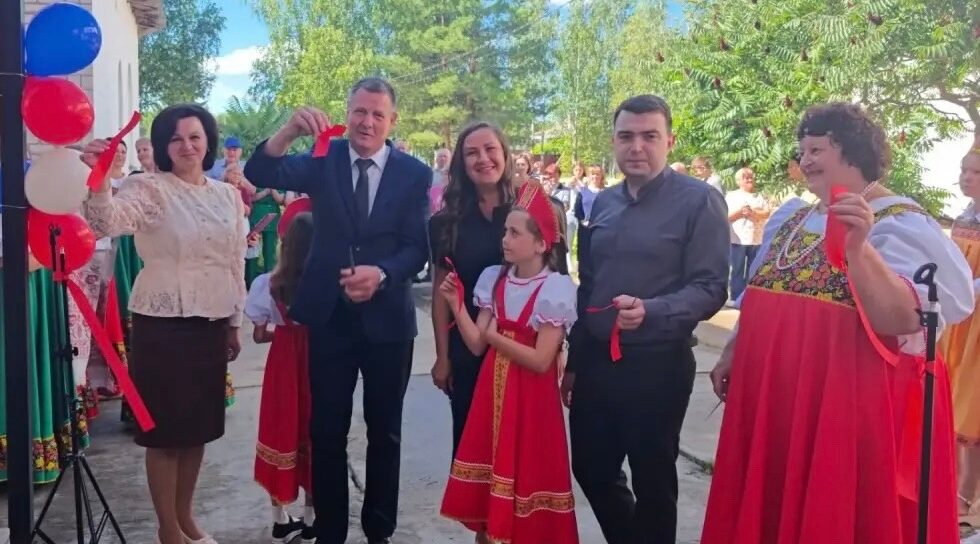 В Клетнянском районе Брянщины состоялось открытие сельского Дома культуры