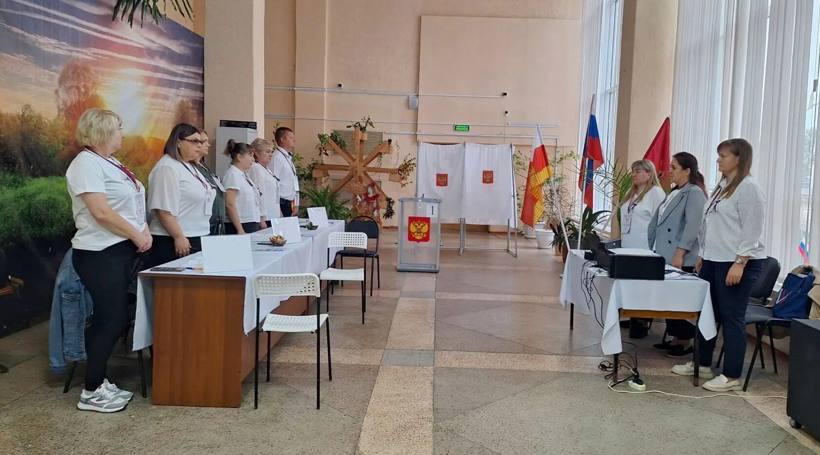  В Красногорском районе Брянщины открылись участки для голосования