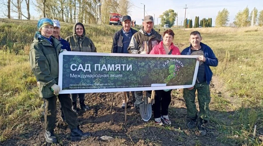 В брянском Севске высадили липы в честь юбилея города